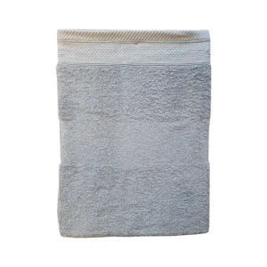 Toalla algodón VICTORIA 50x100cm color plata para Uso Diario