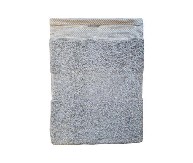 Toalla de Baño Suave Toalla algodón VICTORIA 50x100cm color plata