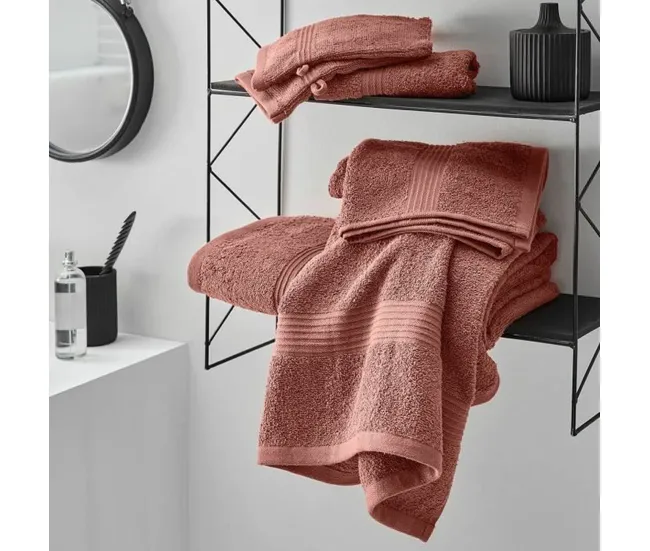 Algodón Egipcio Premium Toalla de baño TODAY Essential Terracota 90 x 150 cm