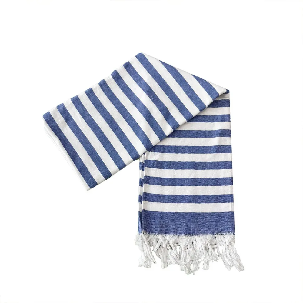 Algodón Egipcio Premium Toalla Turca Senay Azul