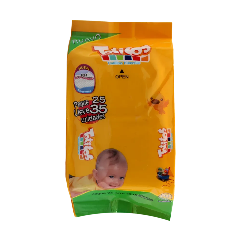 Algodón Egipcio Premium TOALLAS HUMEDAS X35 TOTITOS