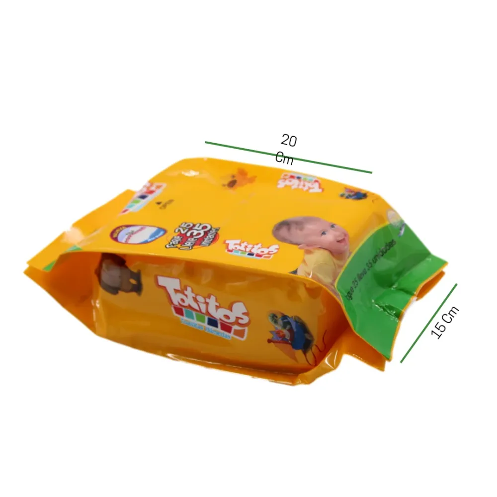 Algodón Egipcio Premium TOALLAS HUMEDAS X35 TOTITOS
