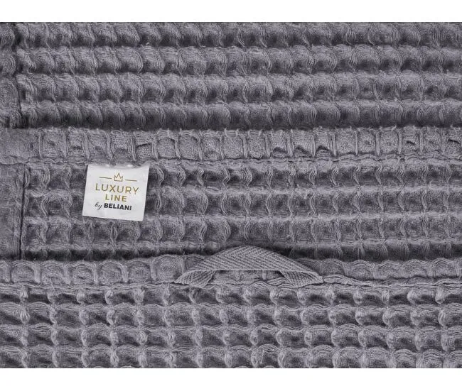 Bambú Ecológico Suave Conjunto de 9 toallas de algodón gris evidente AREORA
