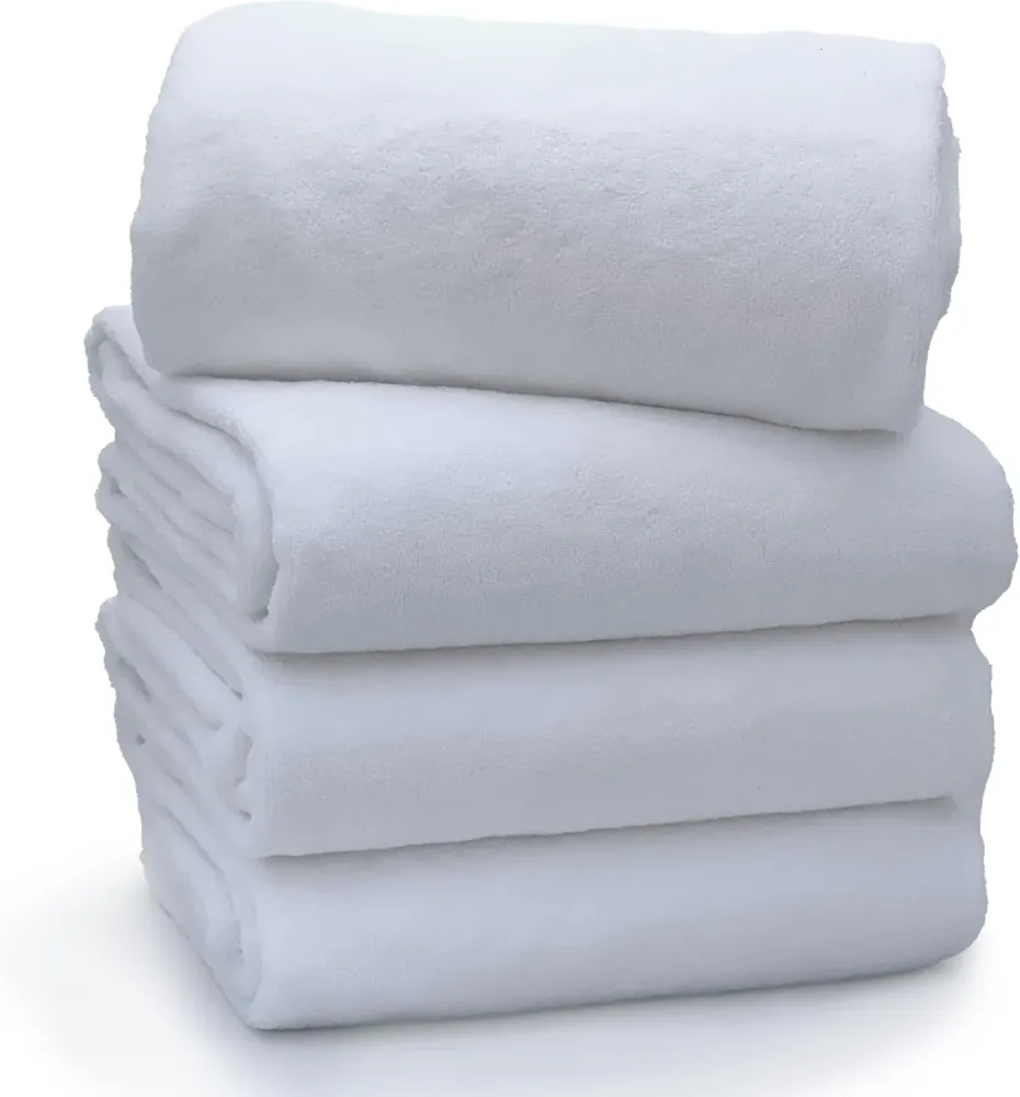 Bambú Ecológico Suave Toalla De Baño 100% Algodón Flexible, Blanca EQUIPAMIENTO HOTELERO