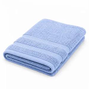 Bambú Ecológico Suave Toalla Ducha (70x140cm) Azul Medio Donegal Collections