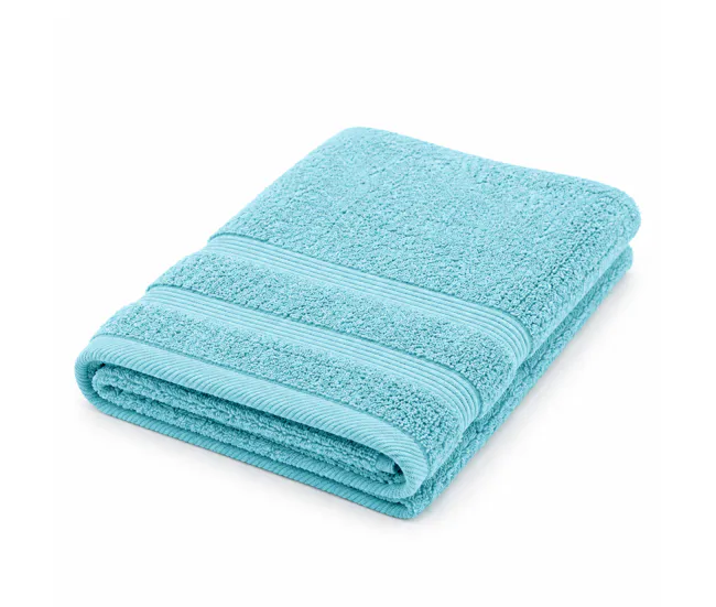 Bambú Ecológico Suave Toalla Tocador (30x50cm) Turquesa Donegal Collections