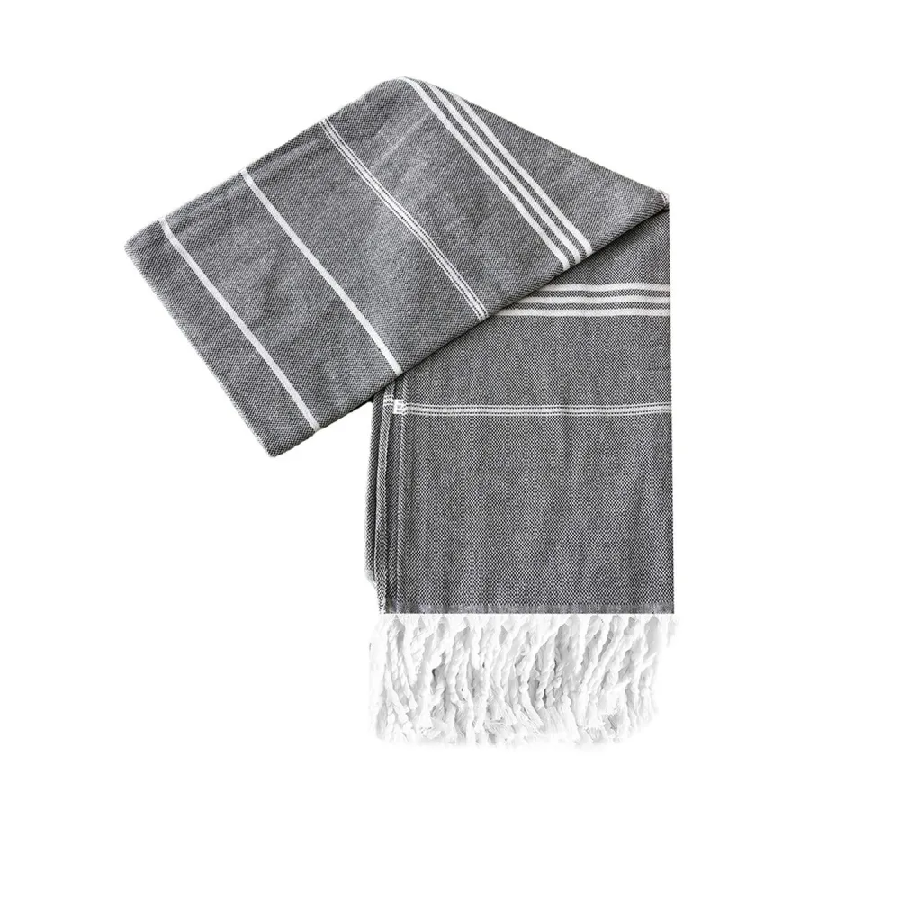 Bambú Ecológico Suave Toalla Turca Irem Gris