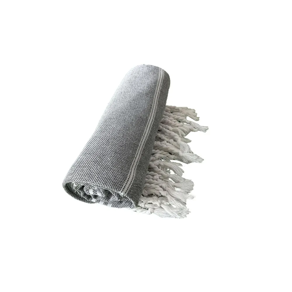 Bambú Ecológico Suave Toalla Turca Irem Gris