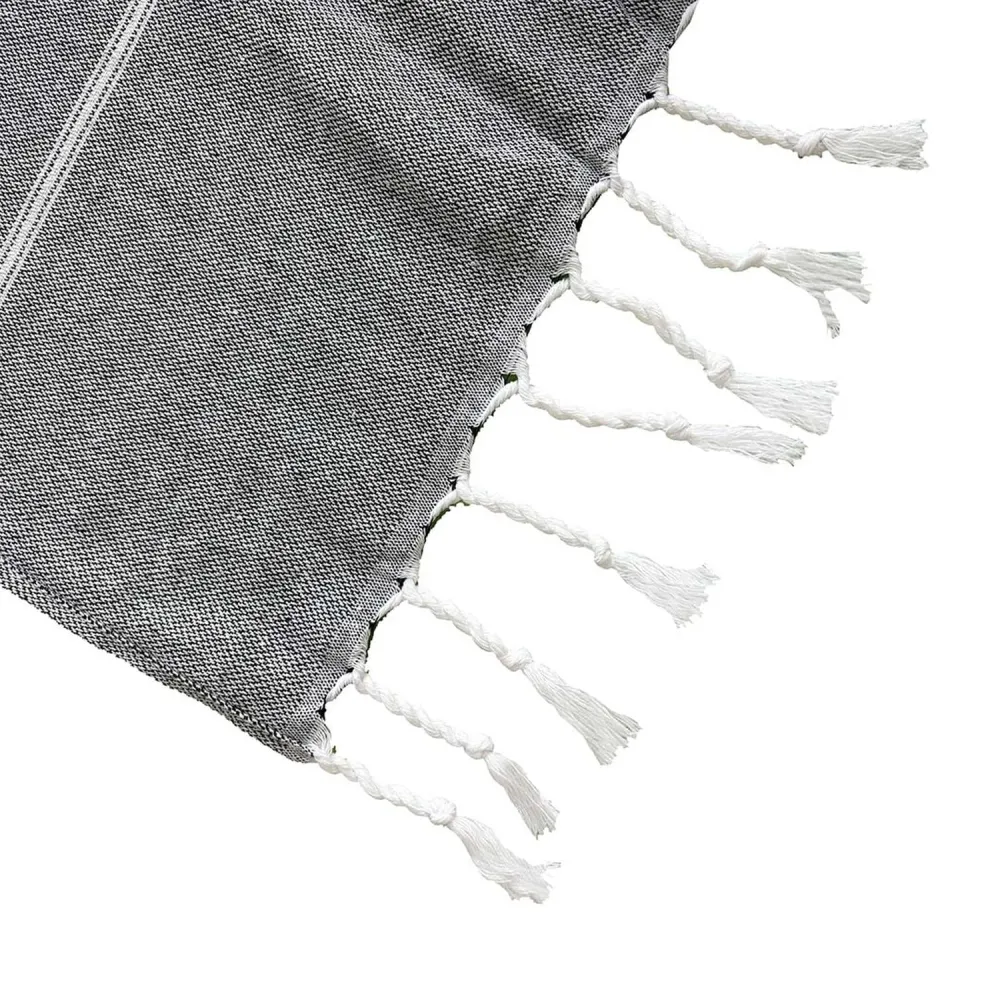 Bambú Ecológico Suave Toalla Turca Irem Gris