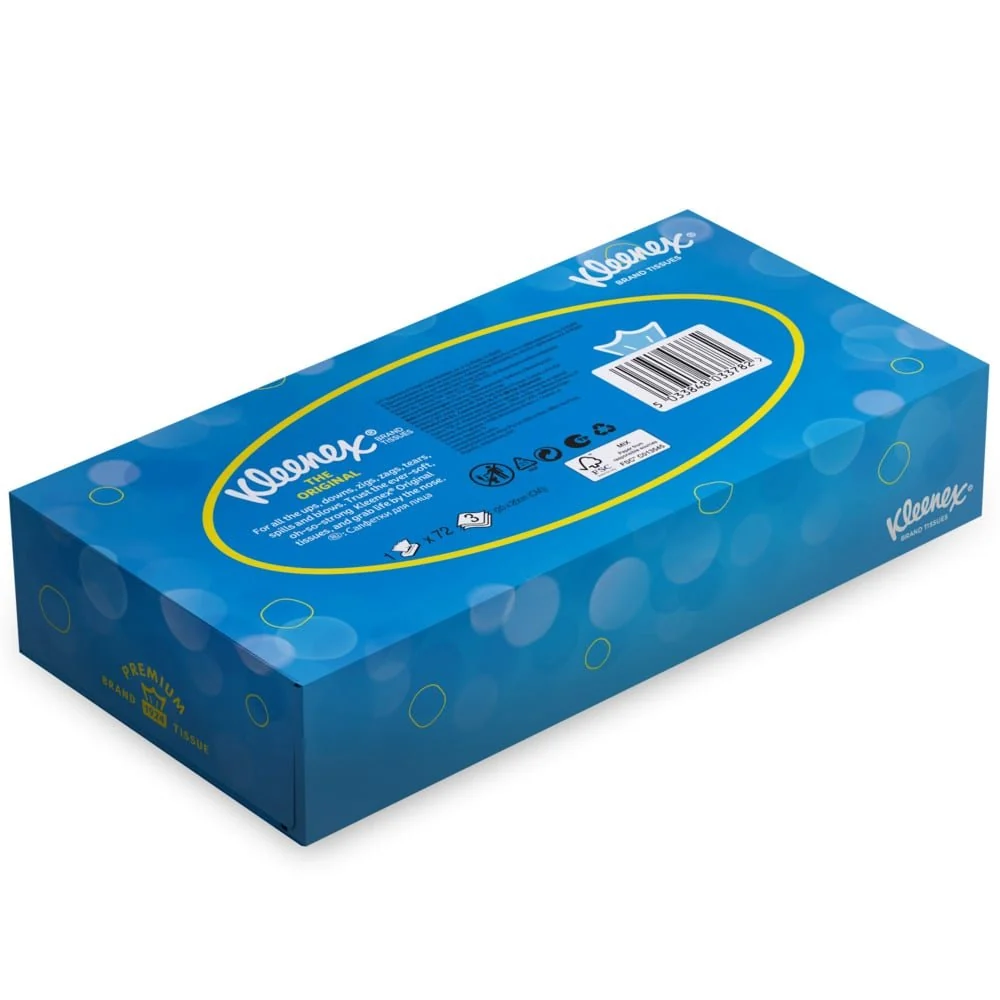 Bambú Ecológico Suave Toallas cosméticas de Kleenex® - Regular / blanco