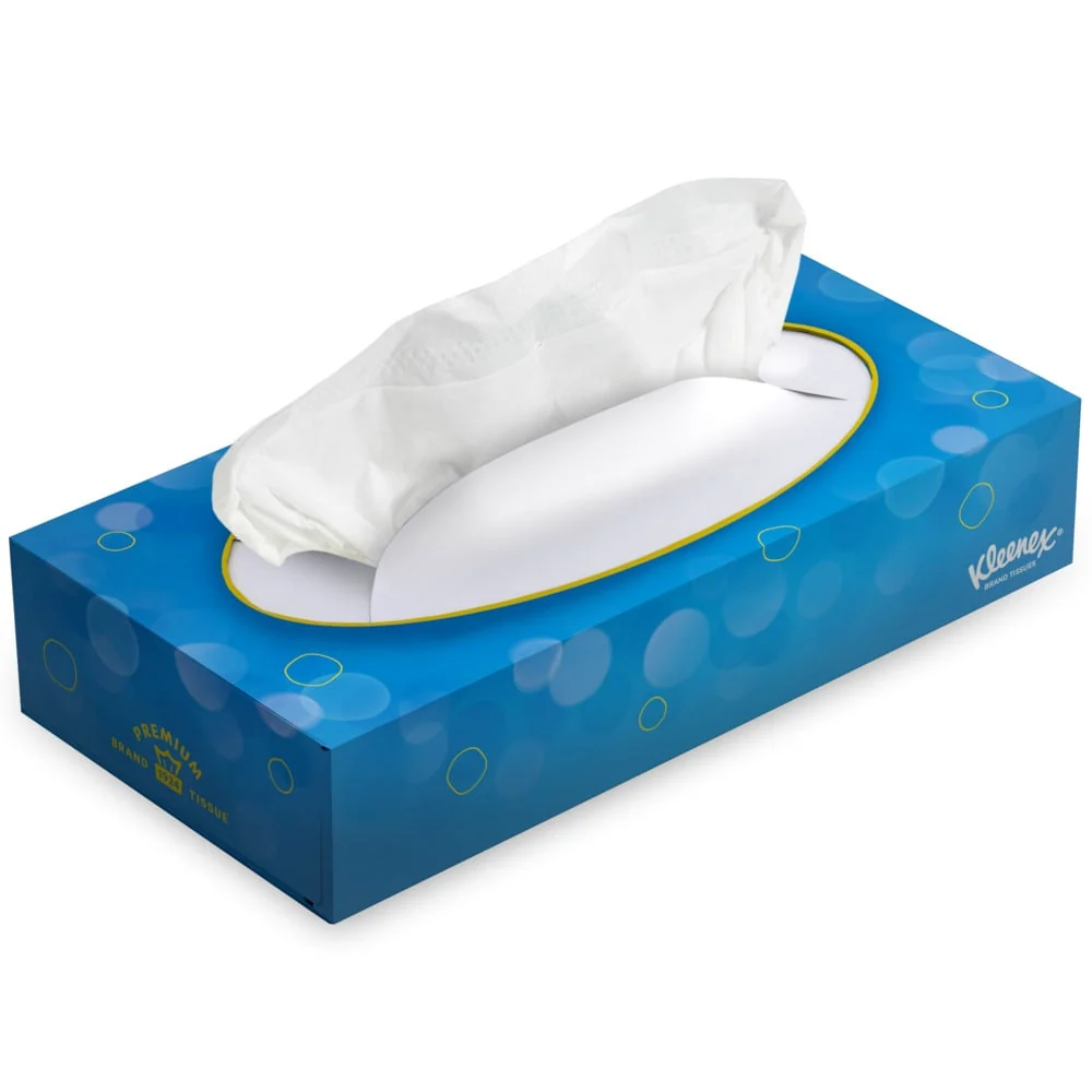 Bambú Ecológico Suave Toallas cosméticas de Kleenex® - Regular / blanco