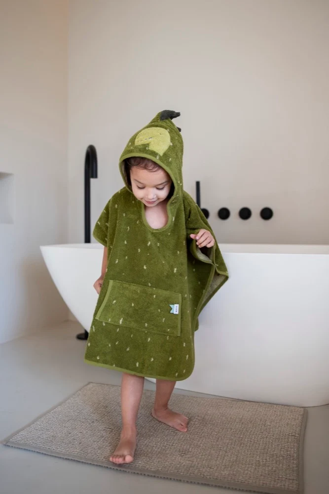 Baño - Poncho - Toalla kids - Dino Algodón 100%