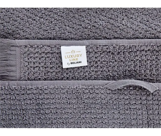 Conjunto de 2 toallas de algodón gris ATIU para Regalo de Hogar