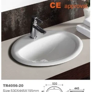 Lavamanos Cerámica Empotrado TR40562