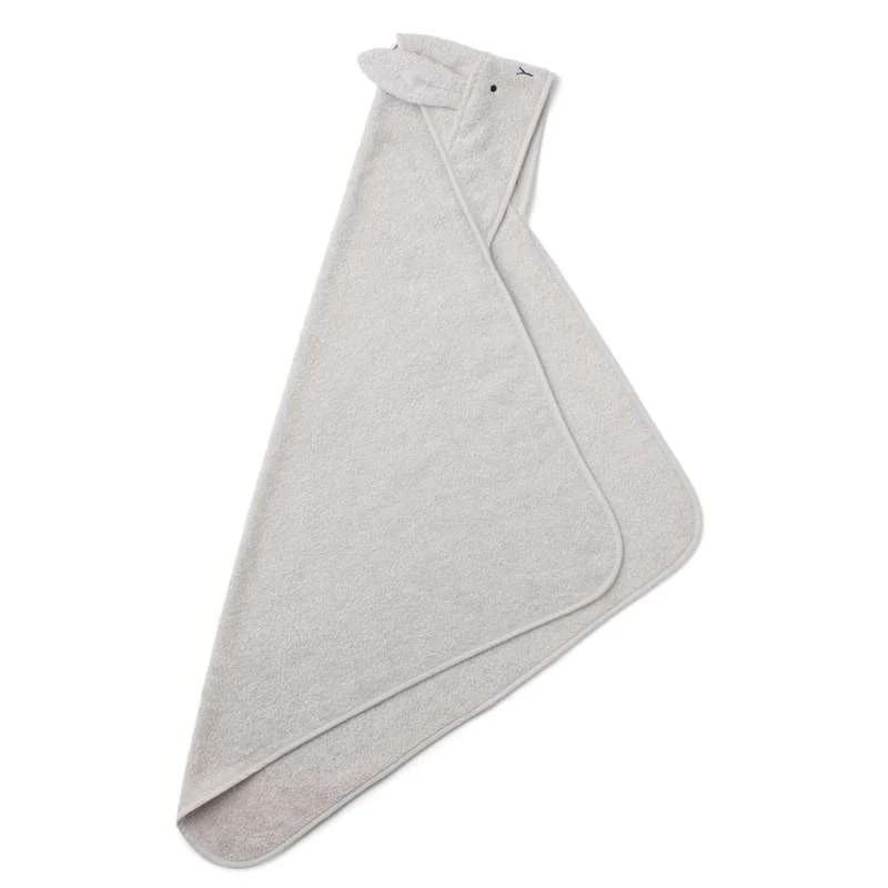 Liewood Albert Badehåndklæde m. Hætte - Bebé - Conejo - Dumbo Gris Toalla de Baño Individual