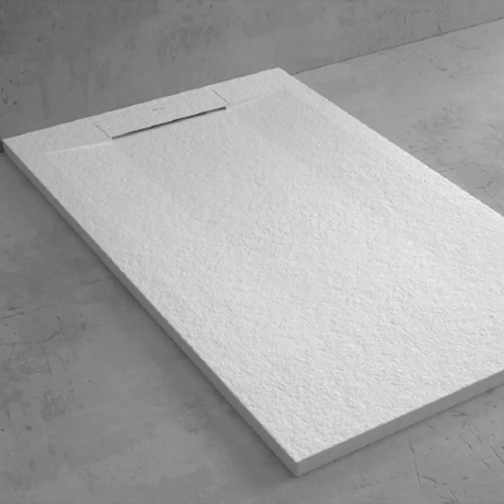 Piatto doccia resina modello Titano 70x80 cm bianco opaco