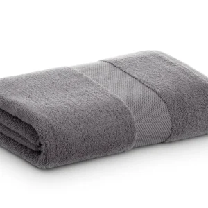 Set 2 Toalla Algodon 500 Gr 100X150 Cm 201 Gris Sombrío