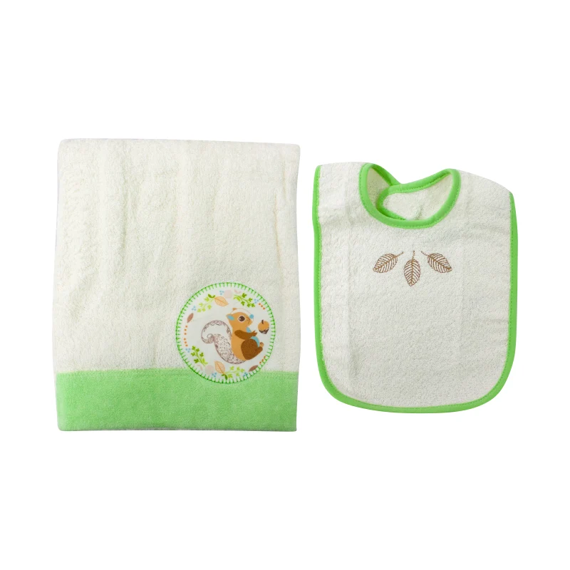 Set Toalla Y Babero 715N04 Camino - Conjunto de 4 Piezas