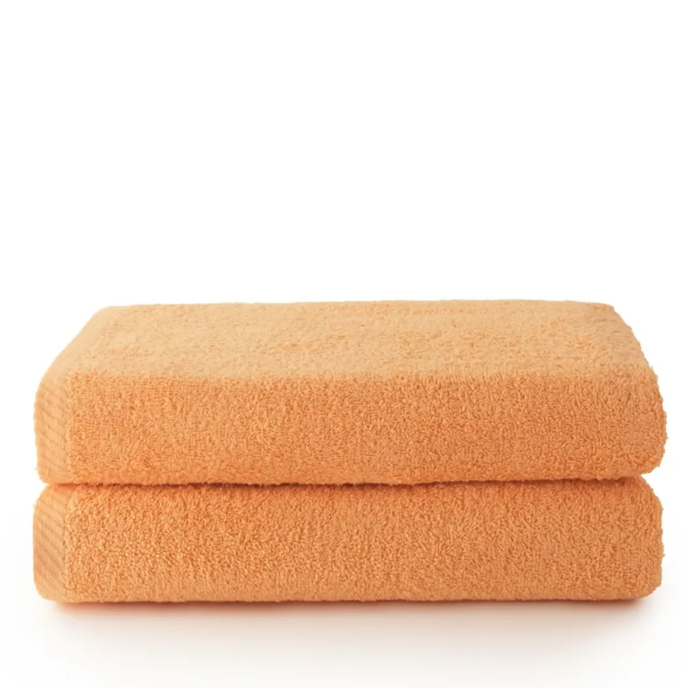Set 2 Toallas baño (70x140) Papaya Tamaño 70x140 cm
