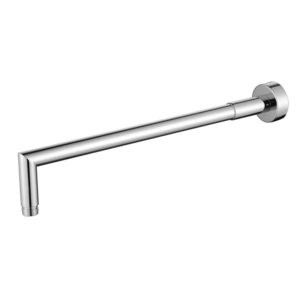 Soffione doccia tondo acciaio inox diametro 20 cm spessore 4 mm con braccio doccia