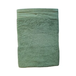 Toalla algodón VICTORIA 50x100cm color verde Algodón 100%