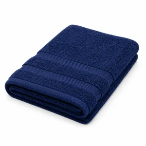 Toalla Ducha (70x140cm) Azul Negro Donegal Collections