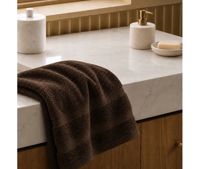 Toalla Ducha (70x140cm) Chocolate Donegal Collections Tamaño 70x140 cm