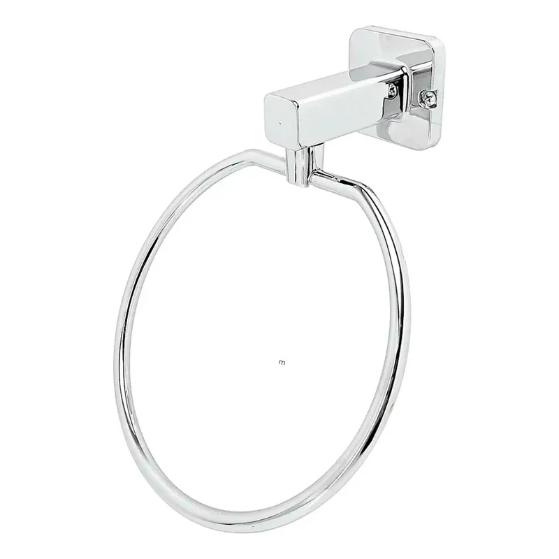 Toalla de Microfibra Toallero Para Baño Redondo Cromado Barú