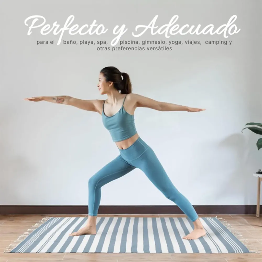 Toalla Turca Adalet Celeste para Gimnasio