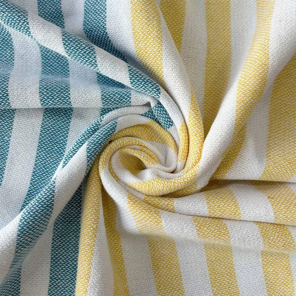 Toalla Turca Fatma Cobalto Yellow