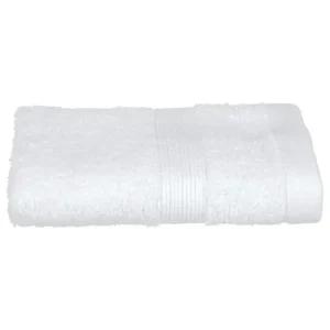 Toalla de Felpa Toalla Atmosphera De mano Blanco 450 g/m² (30 x 50 cm)