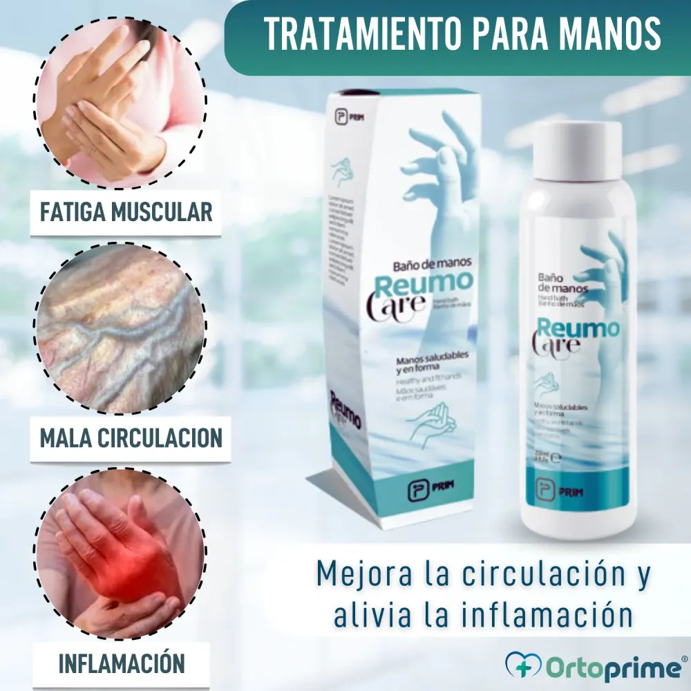 Tratamiento Regenerador de Manos| Baño Antinflamatorio 250ml (Certificado de Calidad)