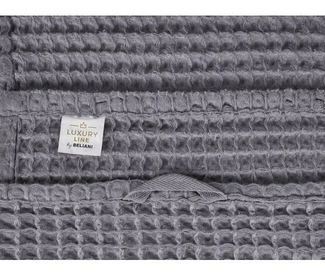 Conjunto de 11 toallas de algodón gris nítido AREORA para Uso Diario
