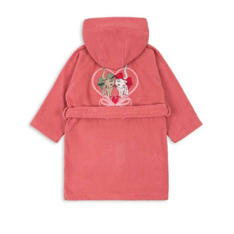 Konges Sløjd Terry toalla con bordado - GOTS - Pluma de flamenco Algodón 100%
