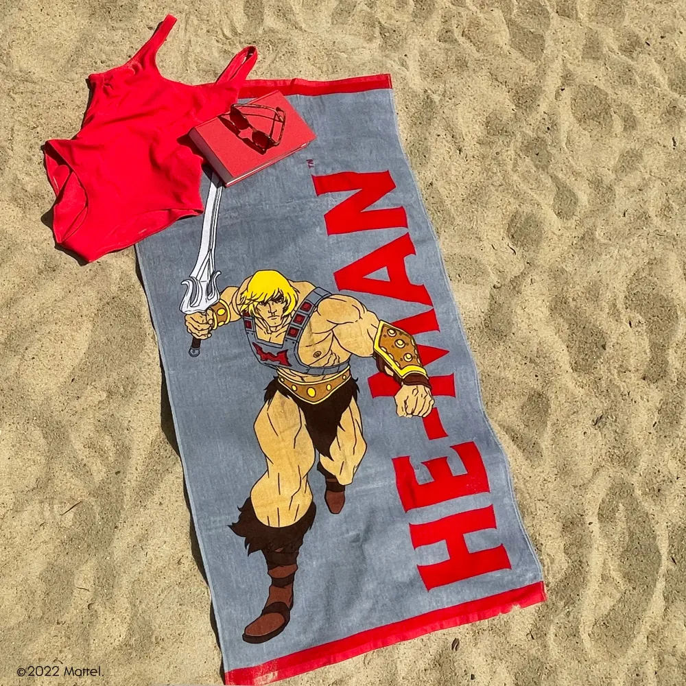 Toalla de Baño Absorbente Toalla de playa de He-Man