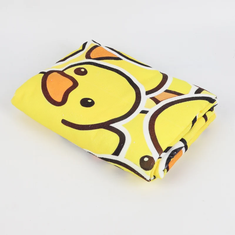 Toalla de Baño de Peso Medio Toalla de Playa con Diseño Patitos