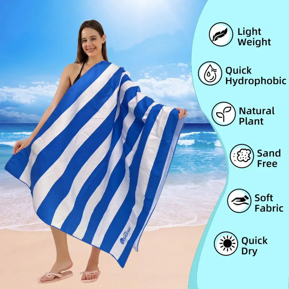 Toalla XL De Microfibra 90x200 cm Secado Pronto Playa Viaje