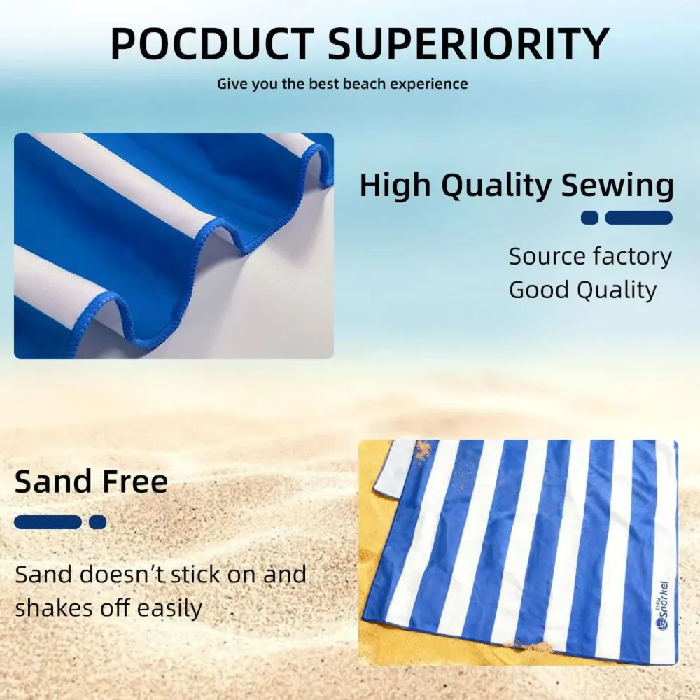 Toalla XL De Microfibra 90x200 cm Secado Pronto Playa Viaje