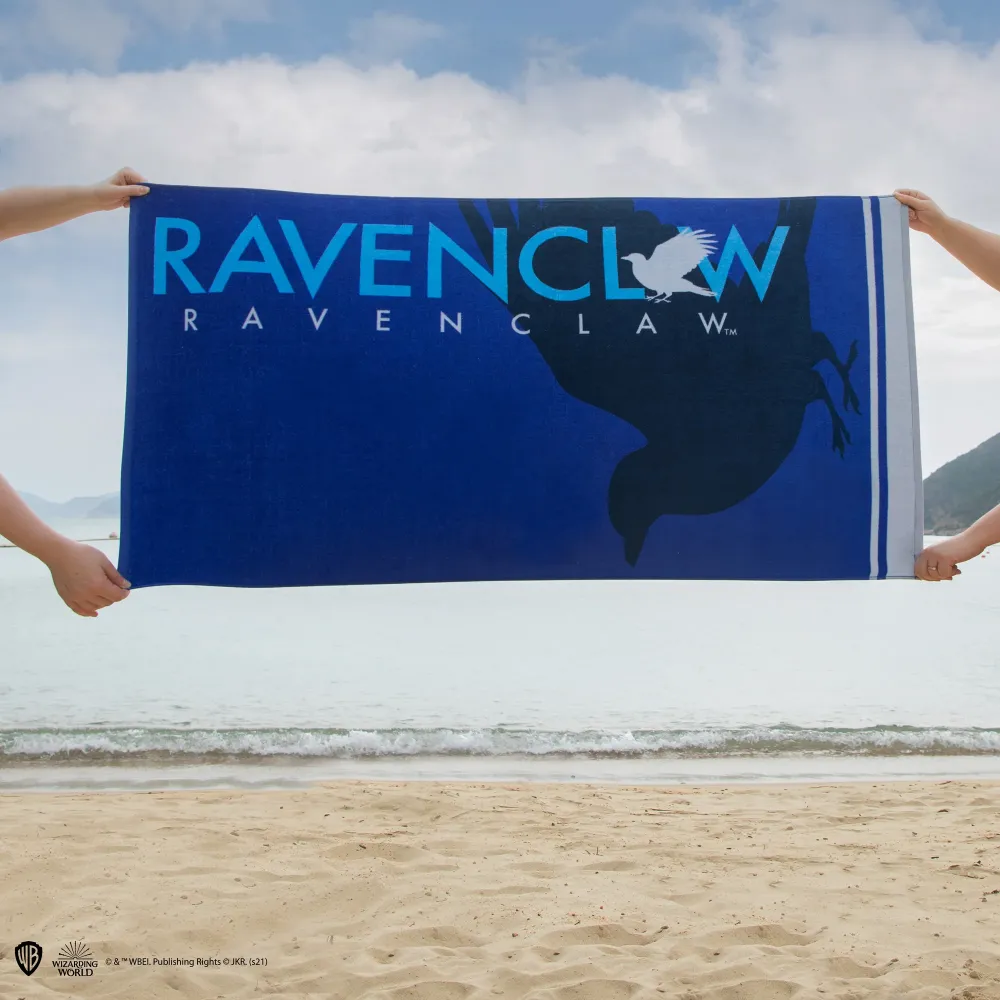 Toalla de playa Ravenclaw Algodón 100%