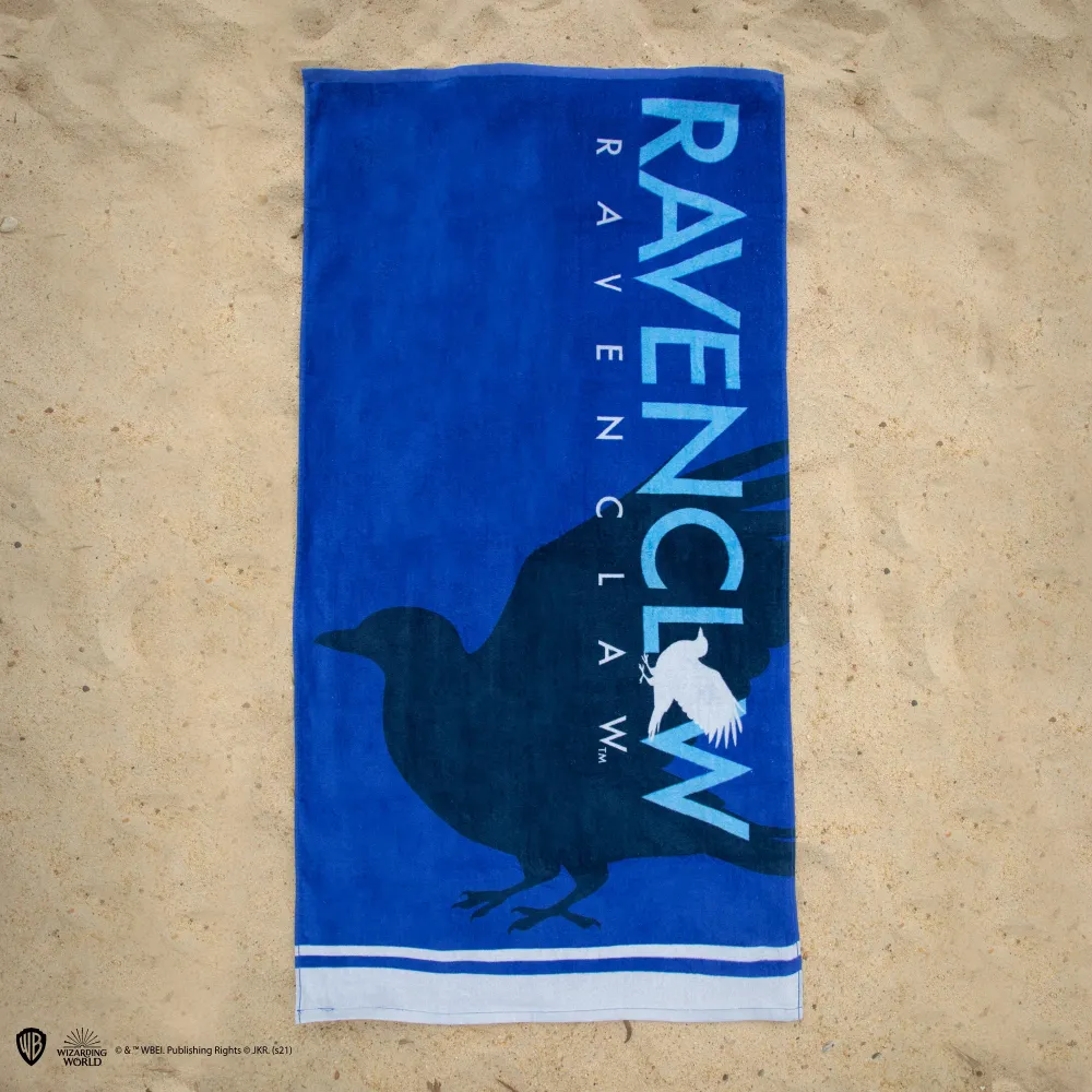 Toalla de playa Ravenclaw Algodón 100%