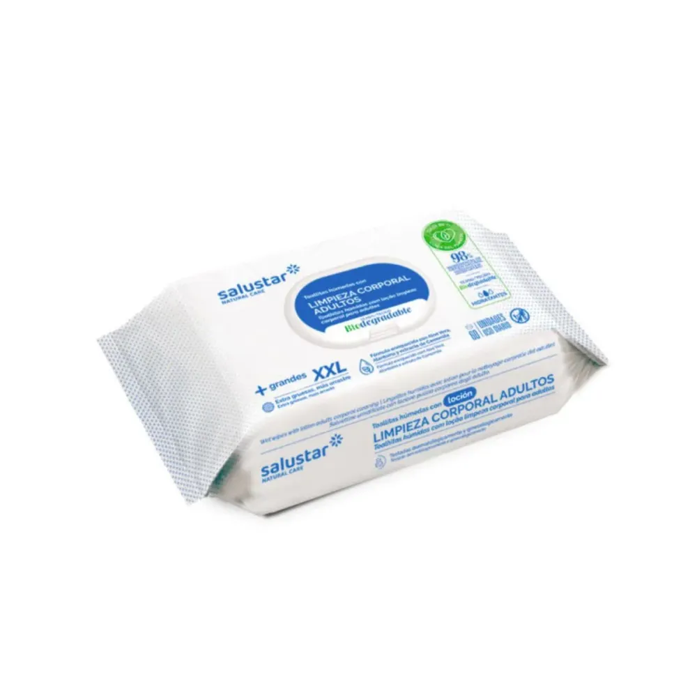 Toalla de Baño de Lujo Toallitas corporales para adultos con loción, Salustar